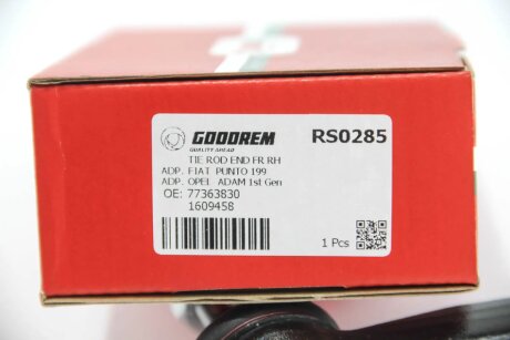 Наконечник рулевой тяги goodrem RS0285