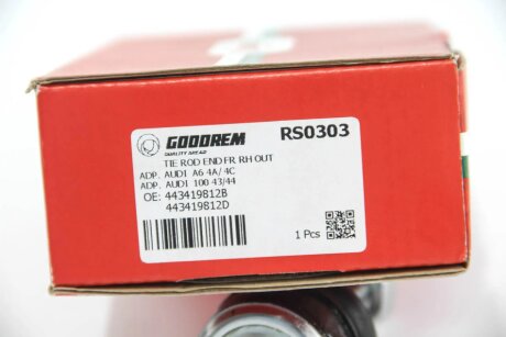 Наконечник рулевой тяги goodrem RS0303