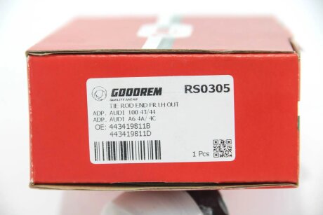 Наконечник рулевой тяги goodrem RS0305