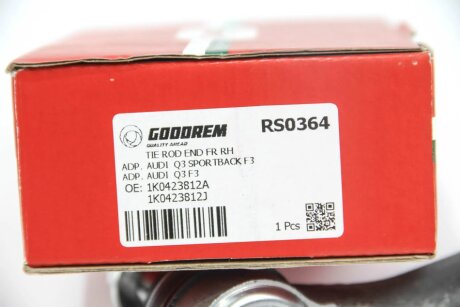 Накінечник кермової тяги goodrem RS0364