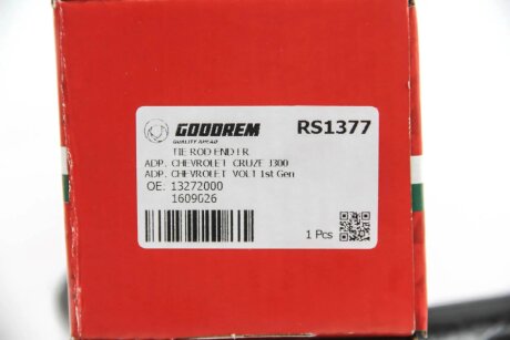 Накінечник кермової тяги goodrem RS1377