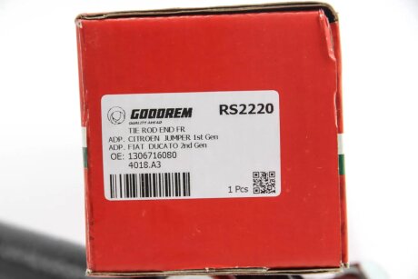 Накінечник кермової тяги goodrem RS2220
