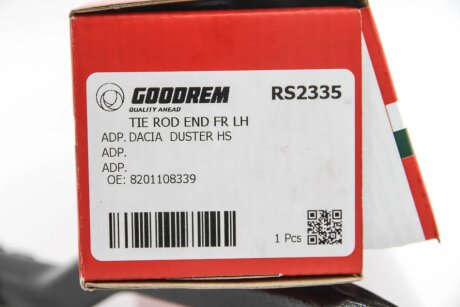 Накінечник кермової тяги goodrem RS2335