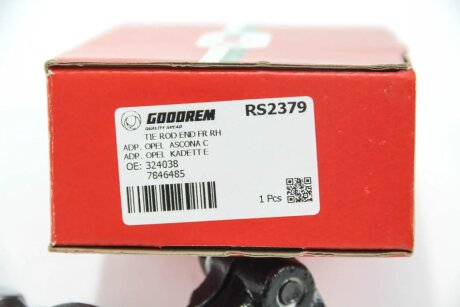 Накінечник кермової тяги goodrem RS2379