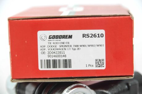 Накінечник кермової тяги goodrem RS2610
