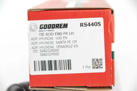 Накінечник кермової тяги goodrem RS4405