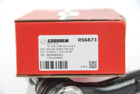 Накінечник кермової тяги goodrem RS6873