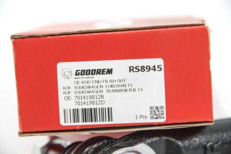 Накінечник кермової тяги goodrem RS8945