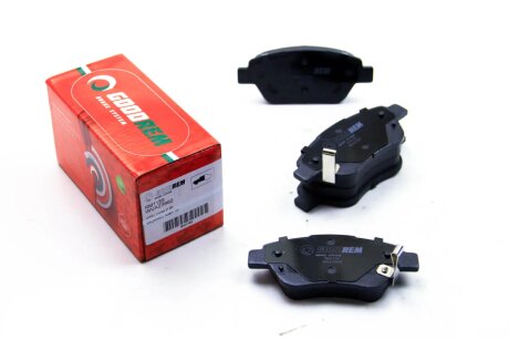 Передние тормозные колодки goodrem RM1159 на Опель Корса д