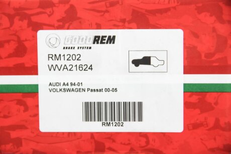 Передние тормозные колодки goodrem RM1202