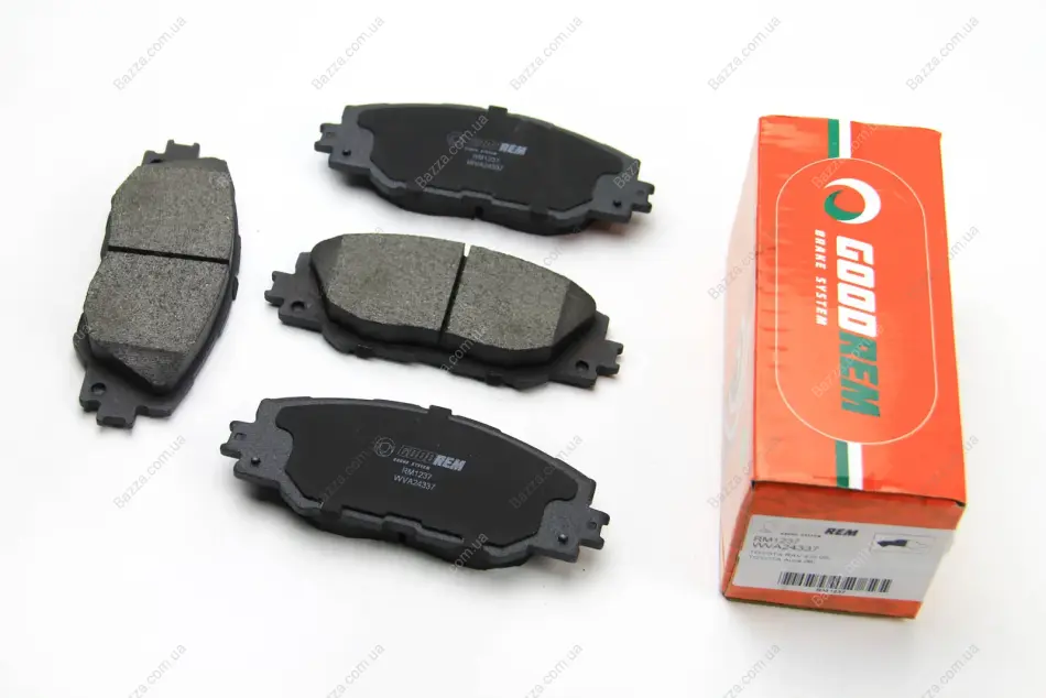 Передні тормозні (гальмівні) колодки Goodrem RM1237 (фото 1)
