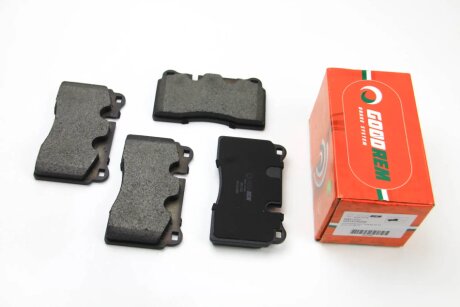 Передние тормозные колодки goodrem RM1250 на Фольксваген Туарег