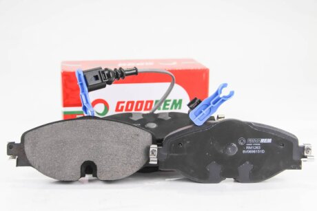 Передні тормозні (гальмівні) колодки goodrem RM1263
