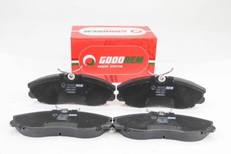 Колодки ручного (стоячого) гальма goodrem RM1351 на Ниссан Serena с23