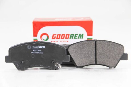Передні тормозні (гальмівні) колодки goodrem RM1365