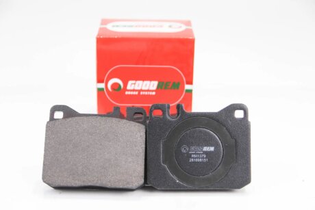 Колодки ручного (стоячого) тормоза goodrem RM1379