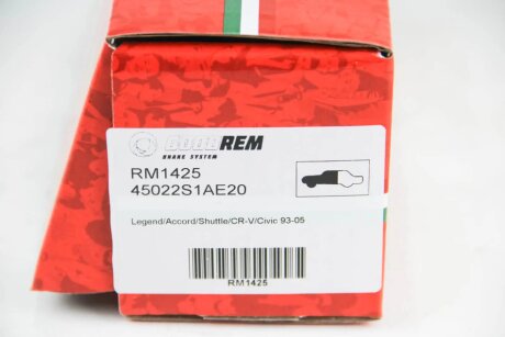 Передні тормозні (гальмівні) колодки goodrem RM1425