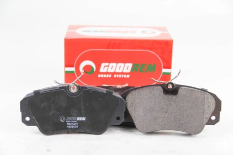 Колодки ручного (стоячого) тормоза goodrem RM1451