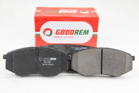Передние тормозные колодки goodrem RM1481