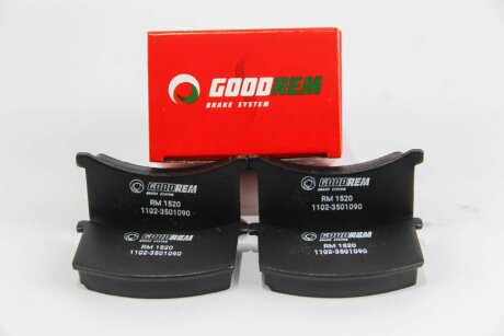 Передние тормозные колодки goodrem RM1520 на Ауди А4 б7