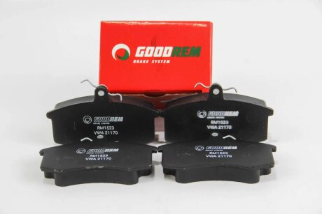 Передние тормозные колодки goodrem RM1523 на Тойота Королла е90