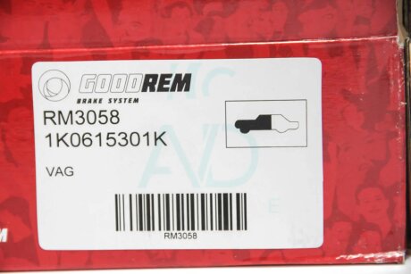 Передний тормозной диск goodrem RM3058