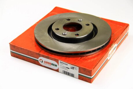 Передній гальмівний (тормозний) диск goodrem RM3106 на Ситроен Дс4