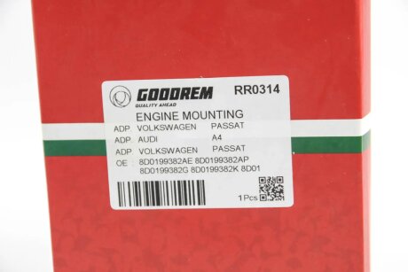 Подушка (опора) двигателя goodrem RR0314