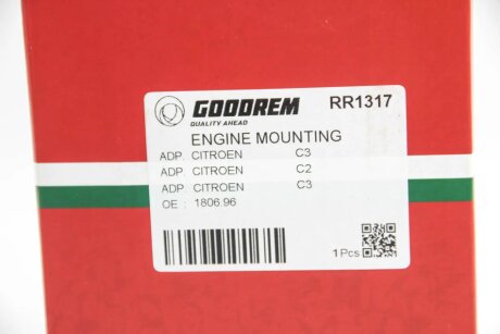 Подушка (опора) двигуна goodrem RR1317