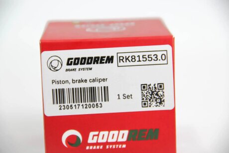 Поршень переднего тормозного суппорта goodrem RK815530