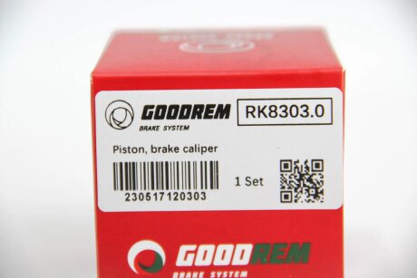 Поршень переднего тормозного суппорта goodrem RK83030