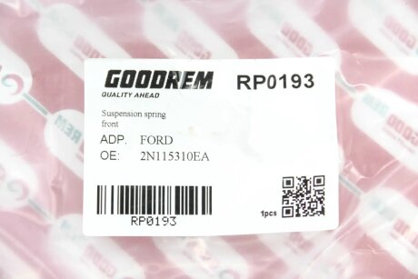 Пружина передняя goodrem RP0193
