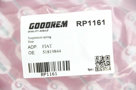 Пружина задняя goodrem RP1161
