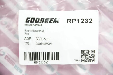Задня пружина goodrem RP1232