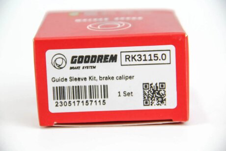 Ремкомплект направляющих тормозного суппорта goodrem RK31150