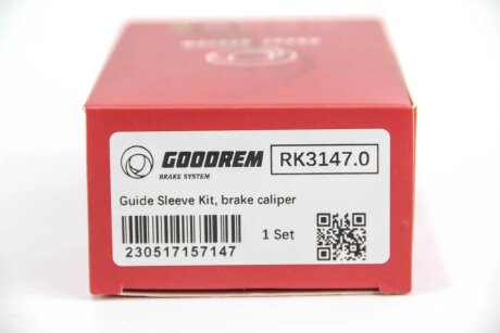 Ремкомплект направляющих тормозного суппорта goodrem RK31470