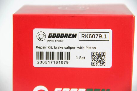Ремкомплект переднього гальмівного супорта goodrem RK60791