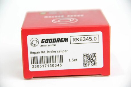 Ремкомплект переднего тормозного суппорта goodrem RK63450