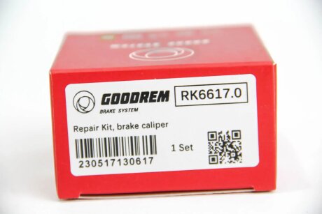Ремкомплект переднего тормозного суппорта goodrem RK66170