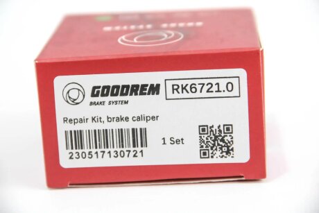 Ремкомплект переднего тормозного суппорта goodrem RK67210