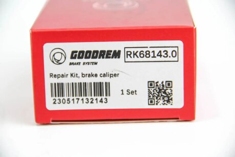 Ремкомплект переднего тормозного суппорта goodrem RK681430