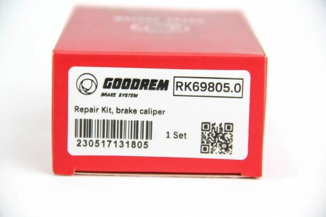 Ремкомплект переднего тормозного суппорта goodrem RK698050