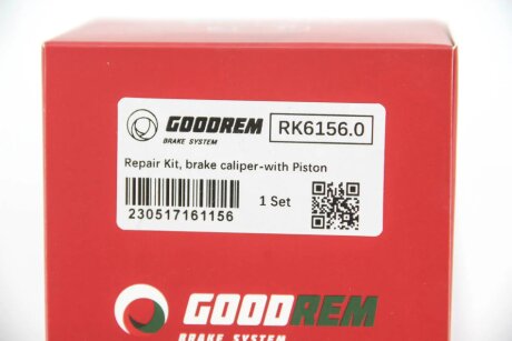 Ремкомплект заднего тормозного суппорта goodrem RK61560