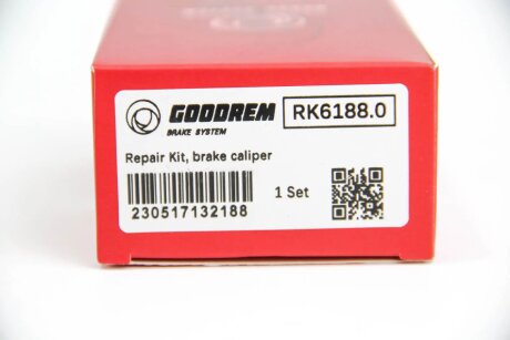 Ремкомплект заднього гальмівного супорта goodrem RK61880