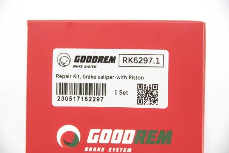 Ремкомплект заднего тормозного суппорта goodrem RK62971