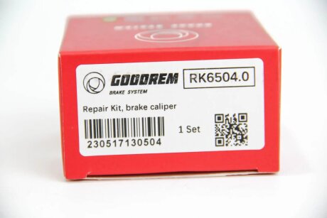 Ремкомплект заднего тормозного суппорта goodrem RK65040
