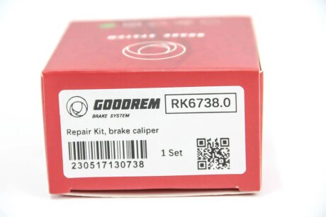 Ремкомплект заднего тормозного суппорта goodrem RK67380