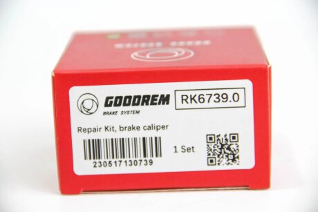 Ремкомплект заднього гальмівного супорта goodrem RK67390
