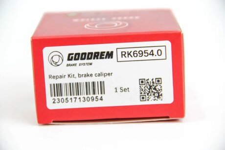 Ремкомплект заднього гальмівного супорта goodrem RK69540