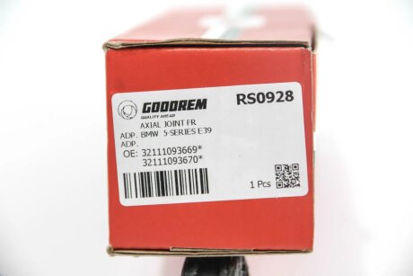 Рулевая тяга goodrem RS0928